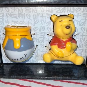 Winnie the Pooh Disney Salt and Pepper Shakers
